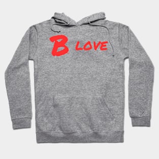 B Love, Red Hoodie